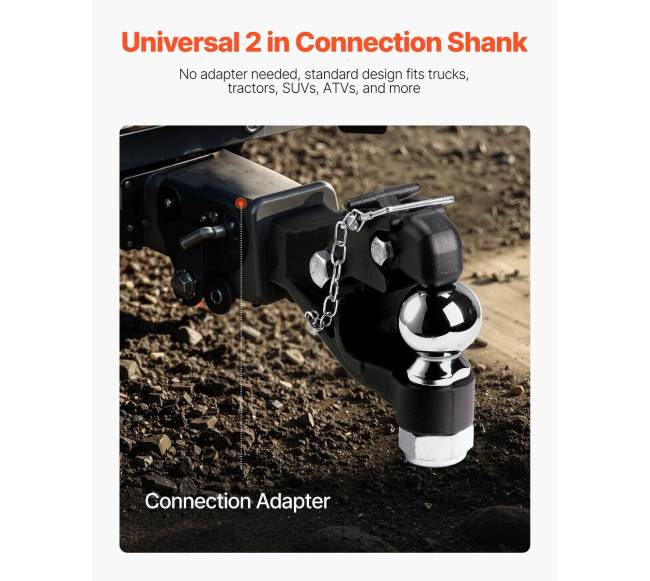 Pintle tipo kablis 2 colių priekabai3