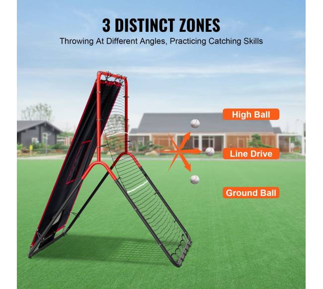 Beisbolo ir softbolo atmušimo tinklas 91x137 cm2