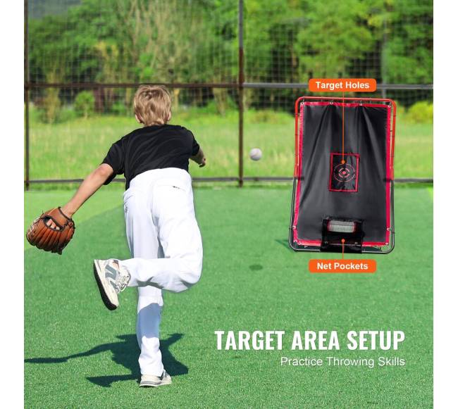 Beisbolo ir softbolo atmušimo tinklas 91x137 cm3