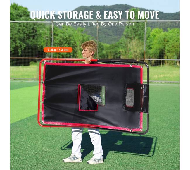 Beisbolo ir softbolo atmušimo tinklas 91x137 cm5