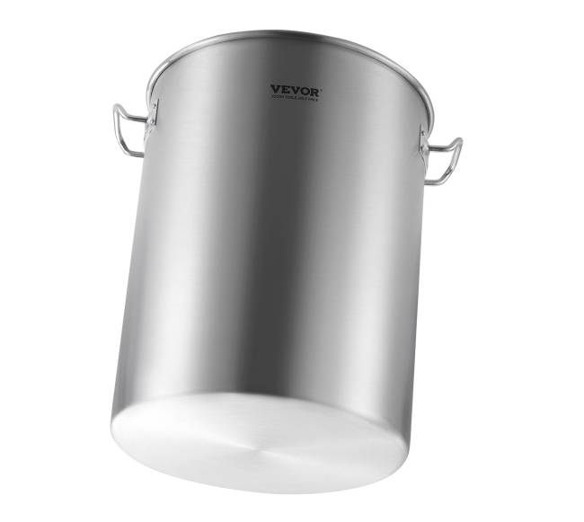 34 litrų nerūdijančio plieno puodas su krepšeliu ir dangčiu10