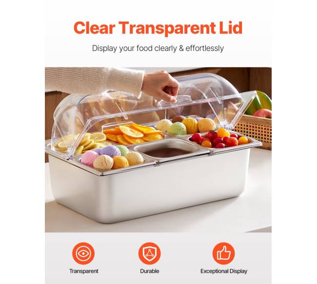 Virtuvinis indas su 6 skyrių talpyklomis2