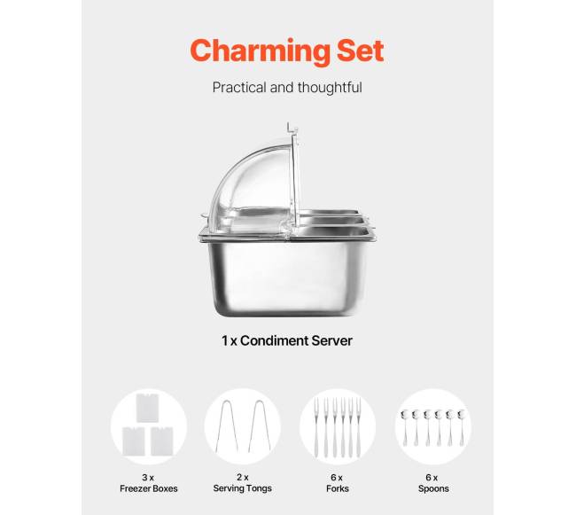 Virtuvinis indas su 6 skyrių talpyklomis4