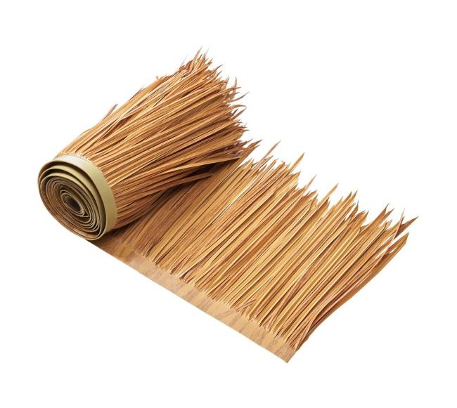 Dirbtinė demblių danga 0.4x5m Meksikos stiliaus stogui8