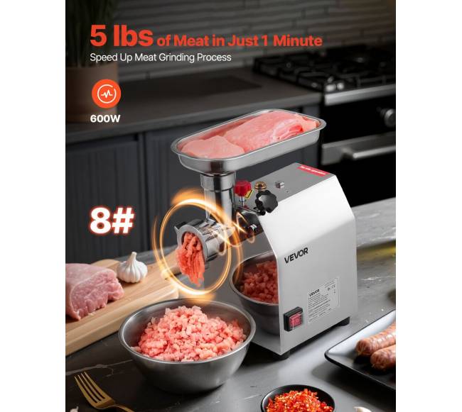 Elektrinė mėsmalė dešrų ruošėjui1