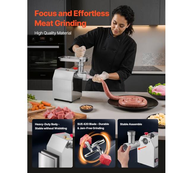 Elektrinė mėsmalė dešrų ruošėjui5