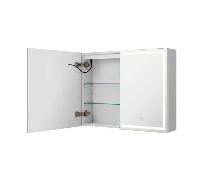 Apšviesta vaistų spintelė su HD veidrodžiu 60 x 80 cm8