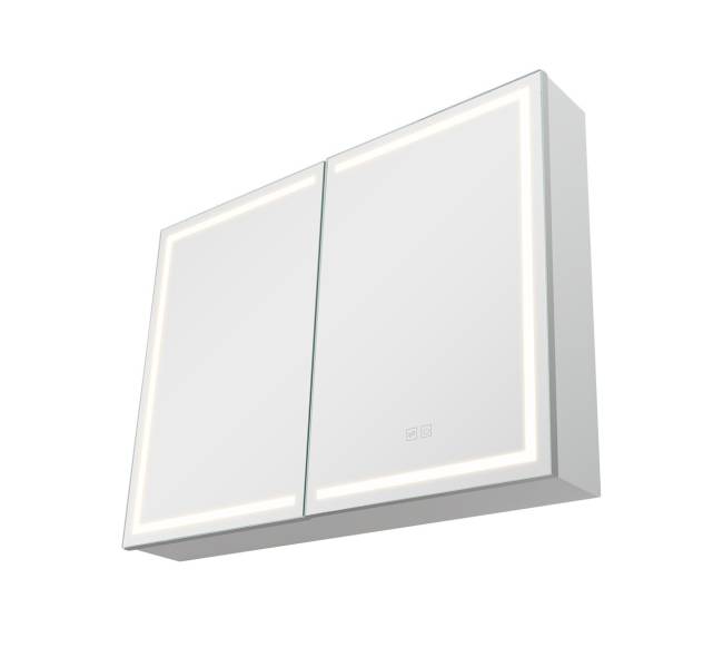 Apšviesta vaistų spintelė su HD veidrodžiu 60 x 80 cm9