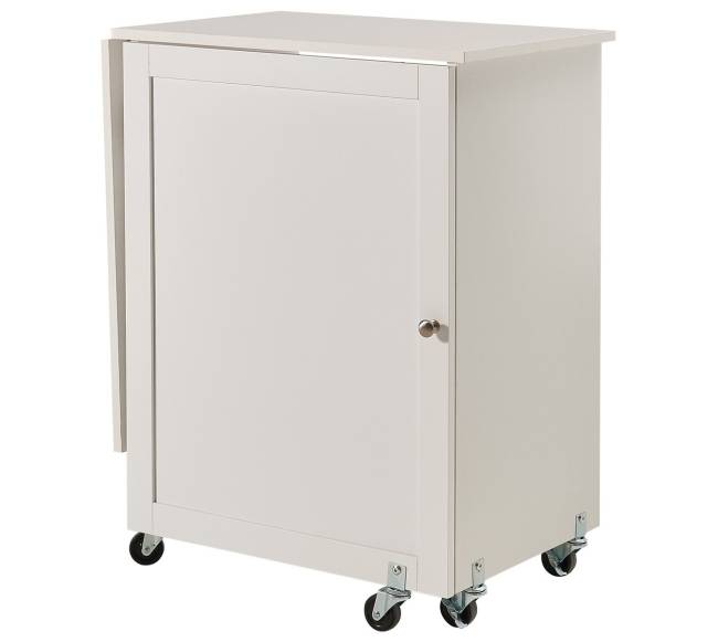 Sulankstomas siuvimo stalas su ratukais9