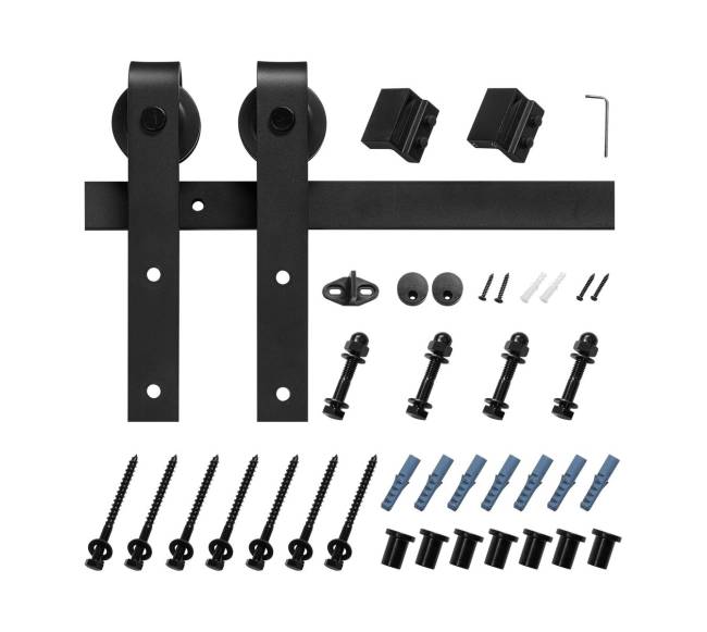 10 m stumdomų durų furnitūros komplektas8