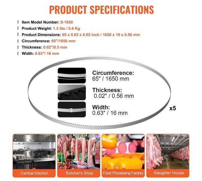 Juostinis pjūklas mėsai ir kaulams pjauti6