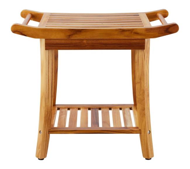 Teak medinis vonios suoliukas9