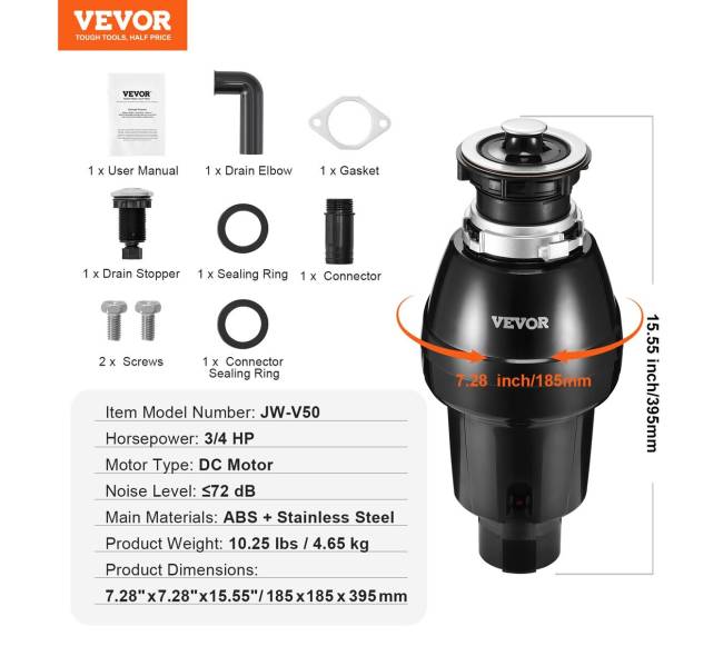 Maisto atliekų smulkintuvas 34 AG nuolatinis malimas6