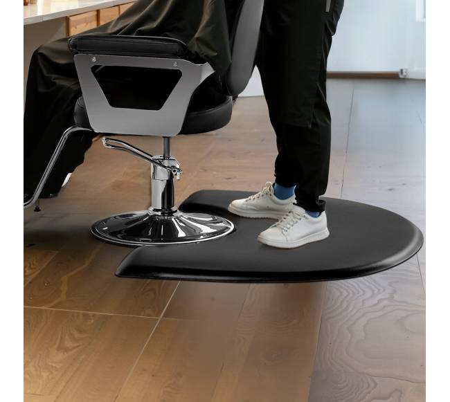 Pusapvalė kirpėjų salono kilimėlis7