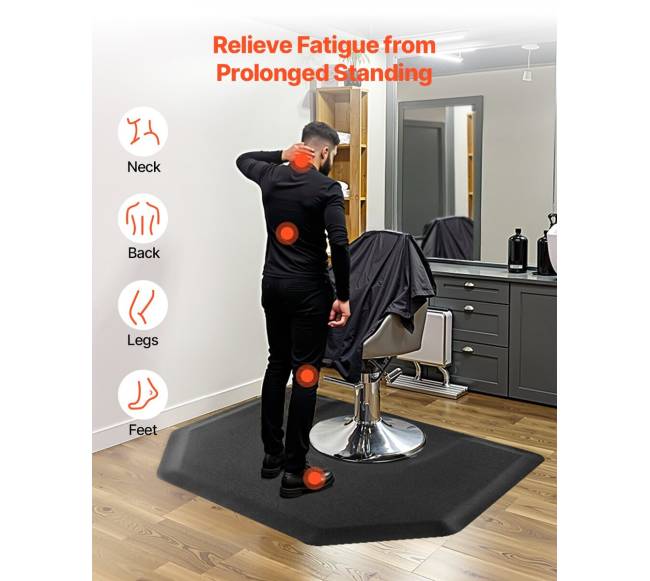 Kirpėjui skirta šešiakampė salono kilimėlė1