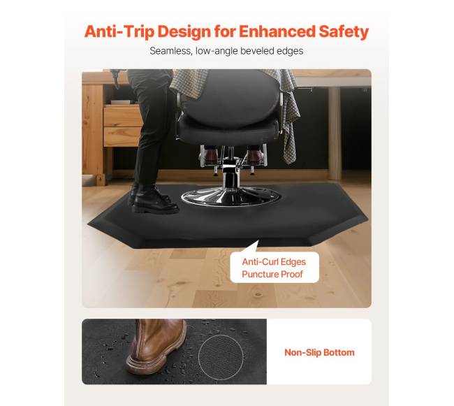 Kirpėjui skirta šešiakampė salono kilimėlė5