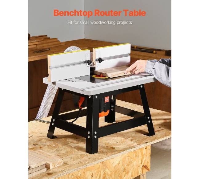 Stalo frezavimo staklės su dulkių surinkimu 24 x 15.7 cm2