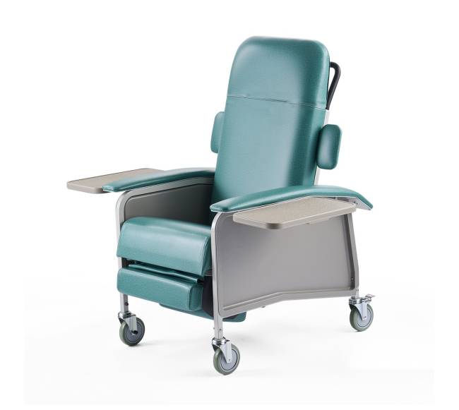 Geri kėdė su 4 pozicijų atlošu ir ratukais0