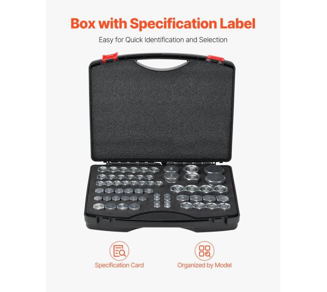 64 dalių DIN hidraulinių jungčių rinkinys4