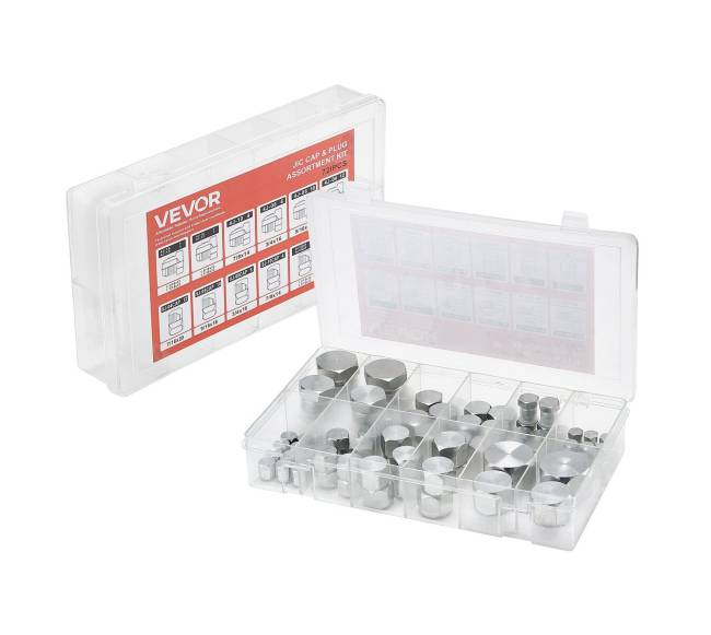 72 vnt. hidraulinės JIC žarnos dangteliai ir kištukai0