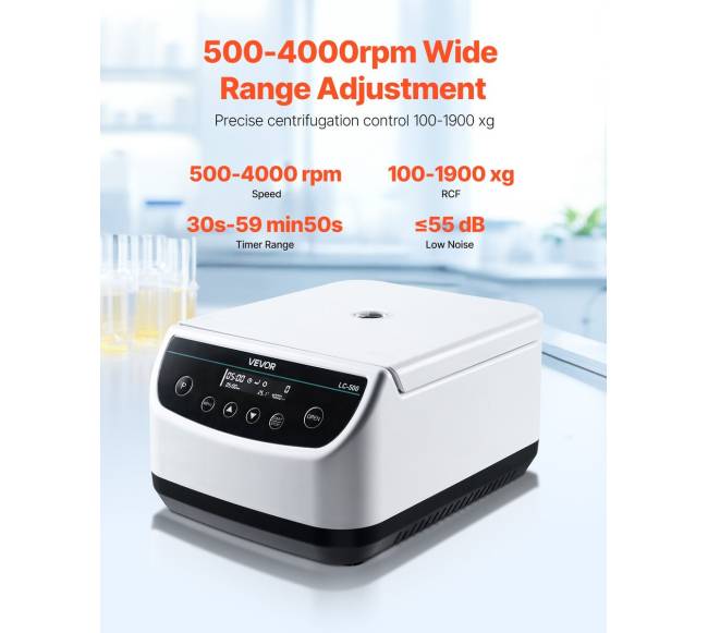 Centrifuga su rotoru ir laikmačiu2