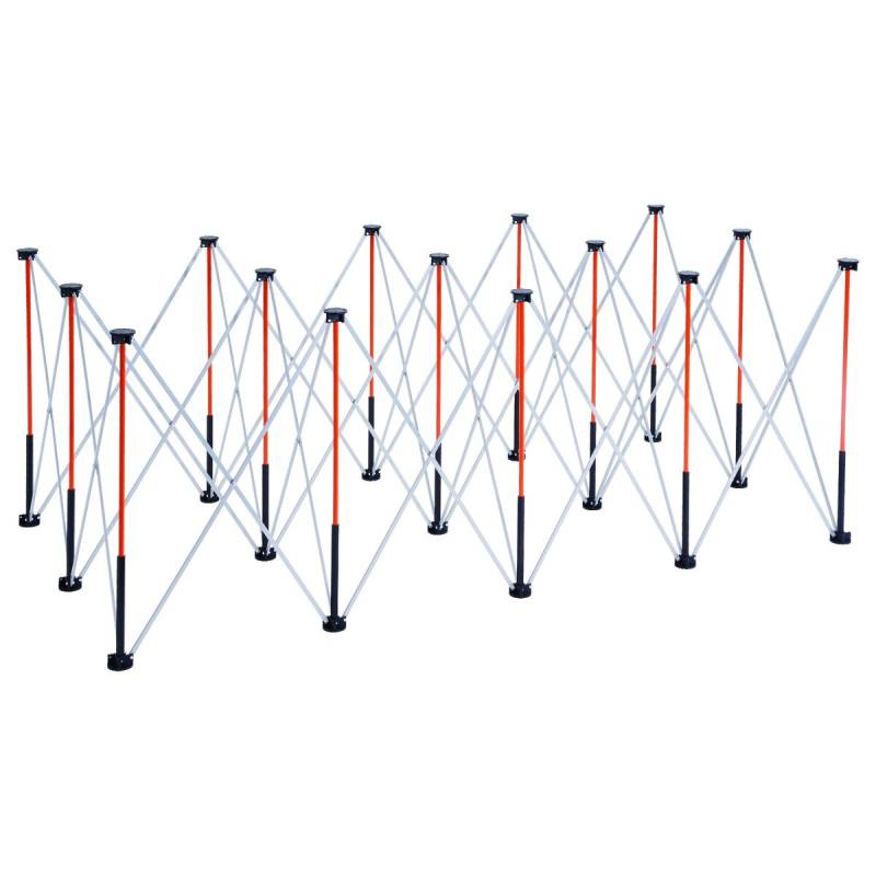 Sulankstomas darbinis stovas 2445 x 1255 mm0