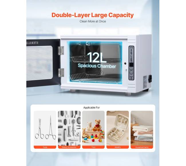 12L įrankių valymo aparatas nagų priežiūrai2