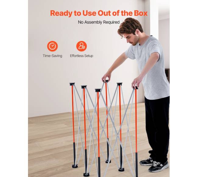 Nešiojamas sulankstomas darbinis stovas 1267 x 665 mm2