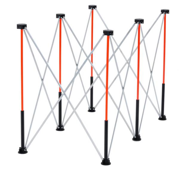 Nešiojamas sulankstomas darbinis stovas 1267 x 665 mm9