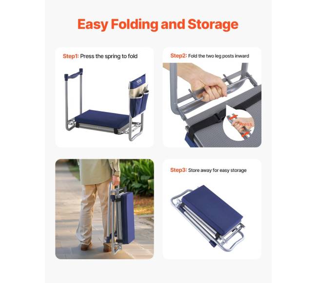 Sodas sulenkiamas kelmukas ir kėdutė su paminkštinimu5