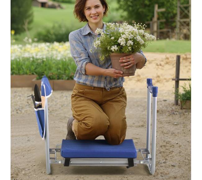Sodas sulenkiamas kelmukas ir kėdutė su paminkštinimu7