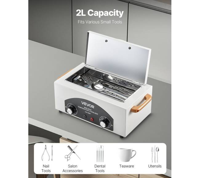 Aukštos temperatūros autoklavas, 2 L, 300 W2