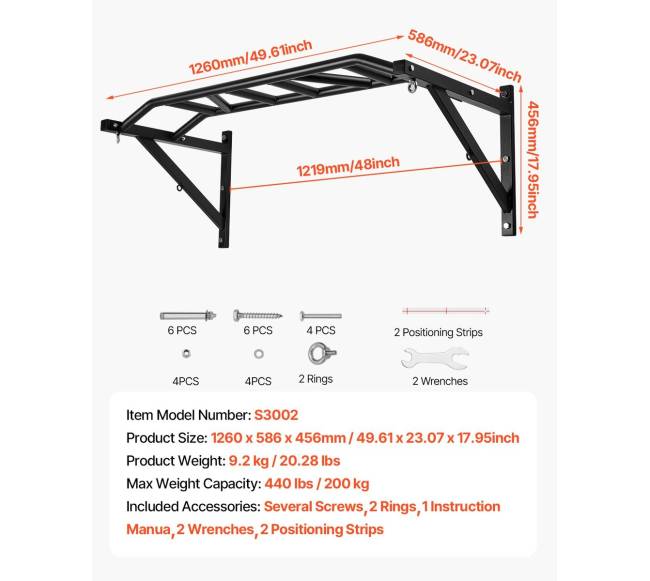 Sieninė daugiafunkcinė prisitraukimų trauka6