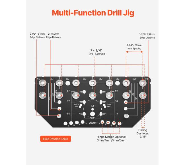Korpuso gręžimo šablonų rinkinys1