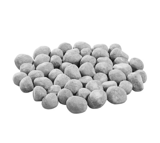 Keramikiniai laužo akmenėliai 48 vnt.8