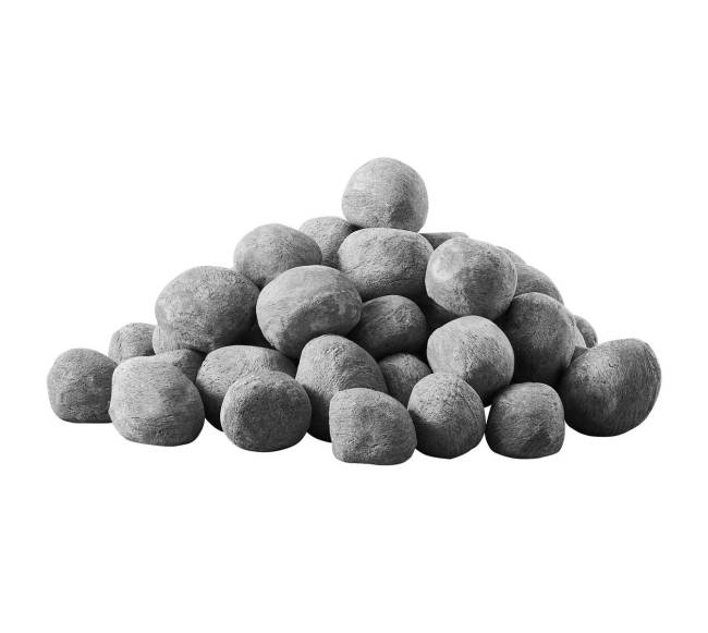 Keramikiniai laužo akmenėliai 48 vnt.10