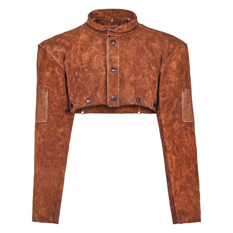 Odinė suvirinimo kepurė su rankovėmis, L dydis0