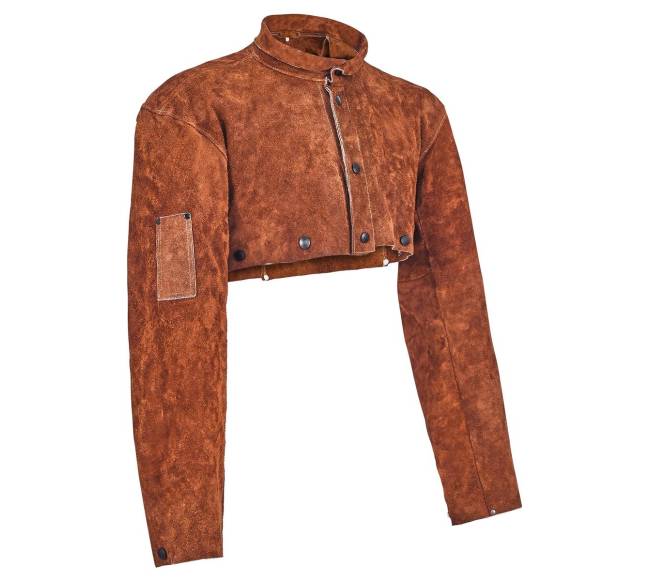 Apsauginis odinis suvirinimo apsiaustas M dydis8