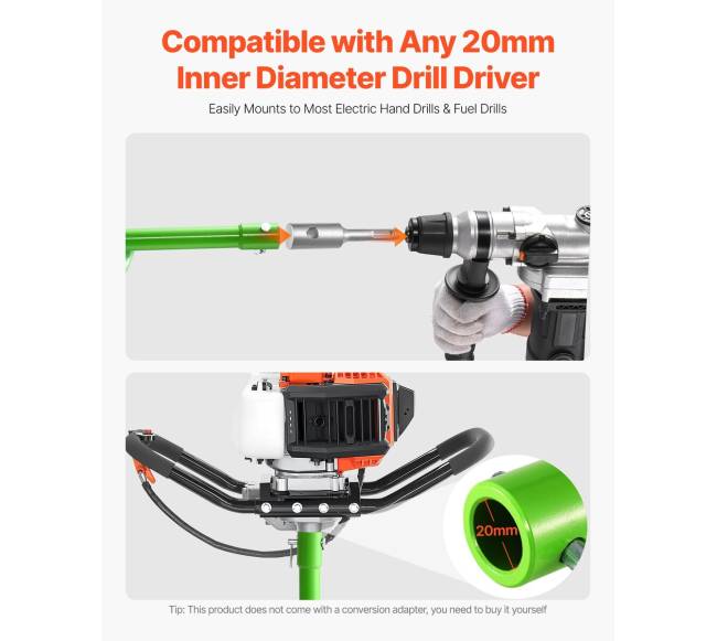 Sraigtinis grąžtas žemei sodinimui3