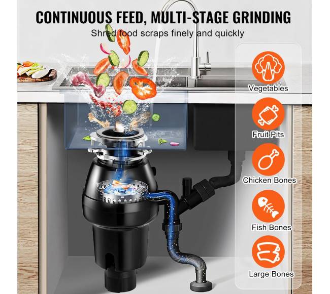 Maisto atliekų smulkintuvas 34 AG2