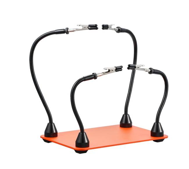 Magnetinė lydinančių rankų stotis su 4 lanksčiais laikikliais0