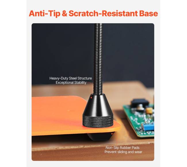 Magnetinė lydinančių rankų stotis su 4 lanksčiais laikikliais2