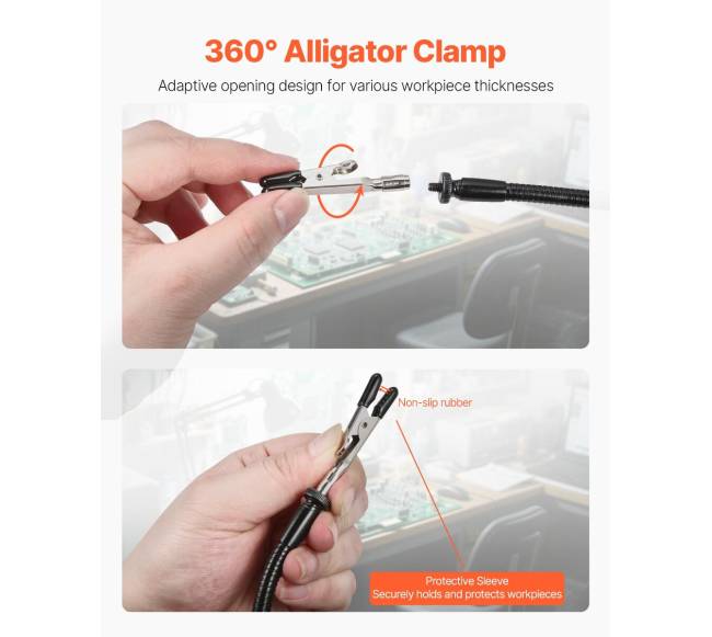 Magnetinė lydinančių rankų stotis su 4 lanksčiais laikikliais3