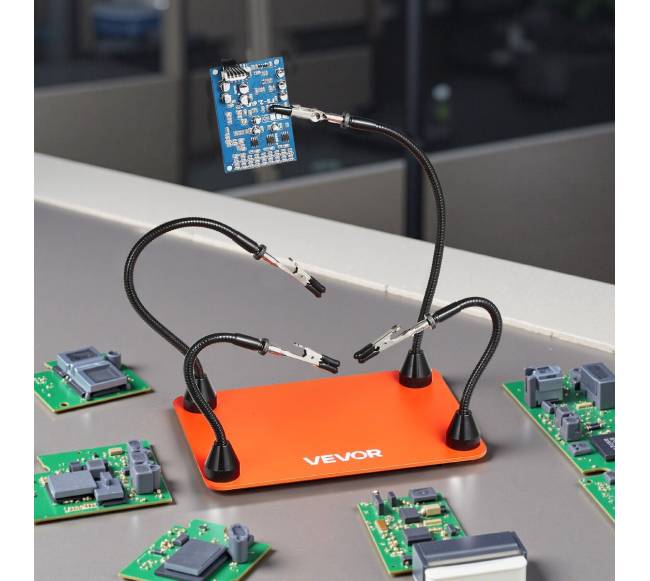 Magnetinė lydinančių rankų stotis su 4 lanksčiais laikikliais7