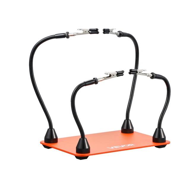 Magnetinė lydinančių rankų stotis su 4 lanksčiais laikikliais8