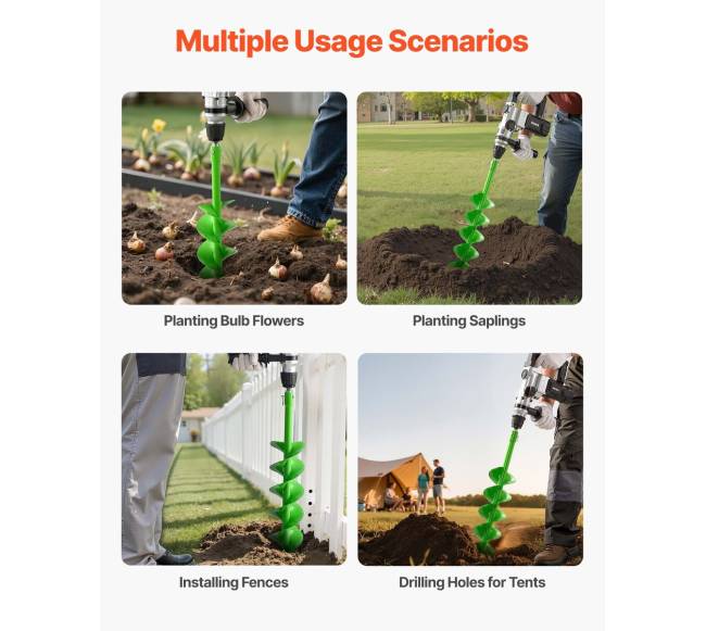 Sraigtinis grąžtas 12x80 cm sodinimui5