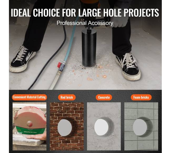 Deimantinė šerdies grąžtas, 4" šlapiassausasis3