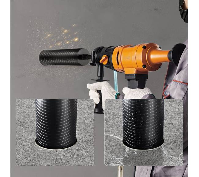 Deimantinė šerdies grąžtas, 4" šlapiassausasis7