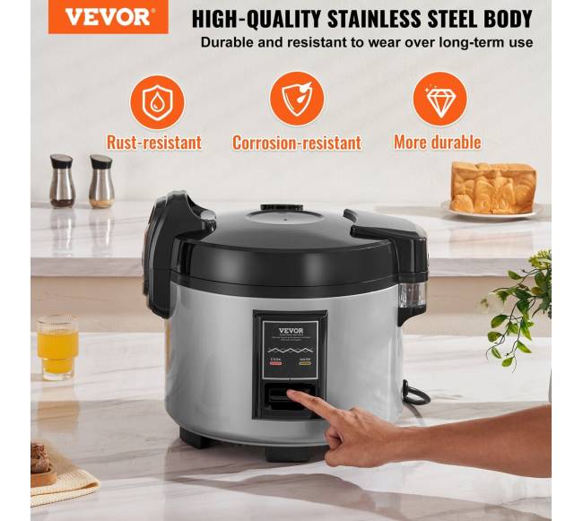 Komercinis ryžių virimo aparatas 70 puodelių 15L1