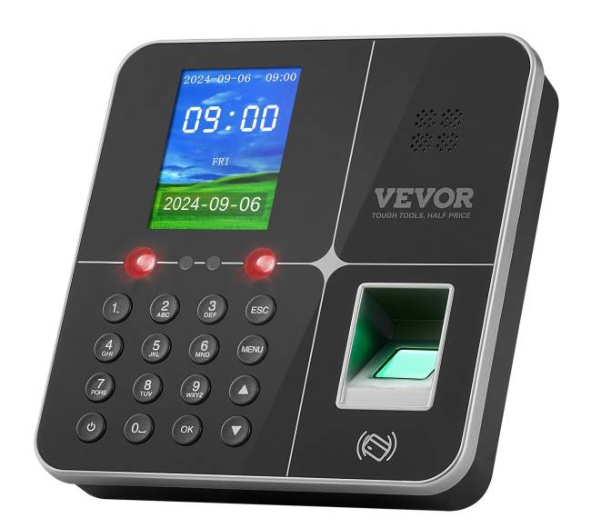 Biometrinis darbo laiko sekimo įrenginys9